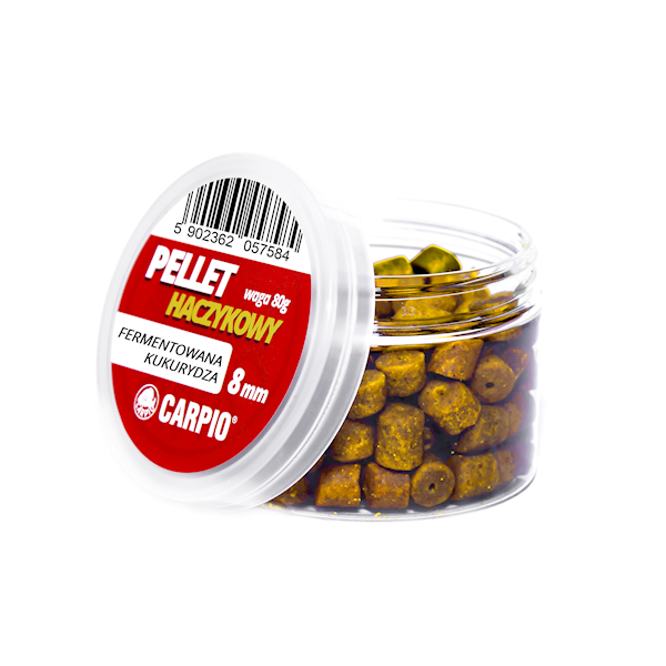 DC8P Pellet haczykowy  8mm  ferment. kukurydza 80g