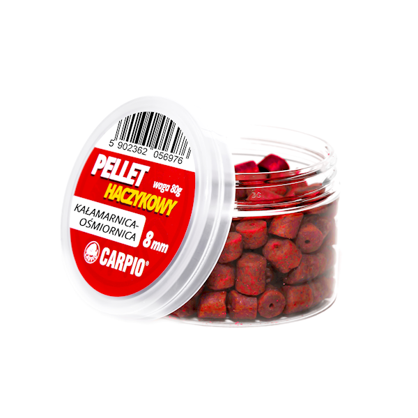 DC8P Pellet haczykowy 8mm kałama - ośmiornica 80g