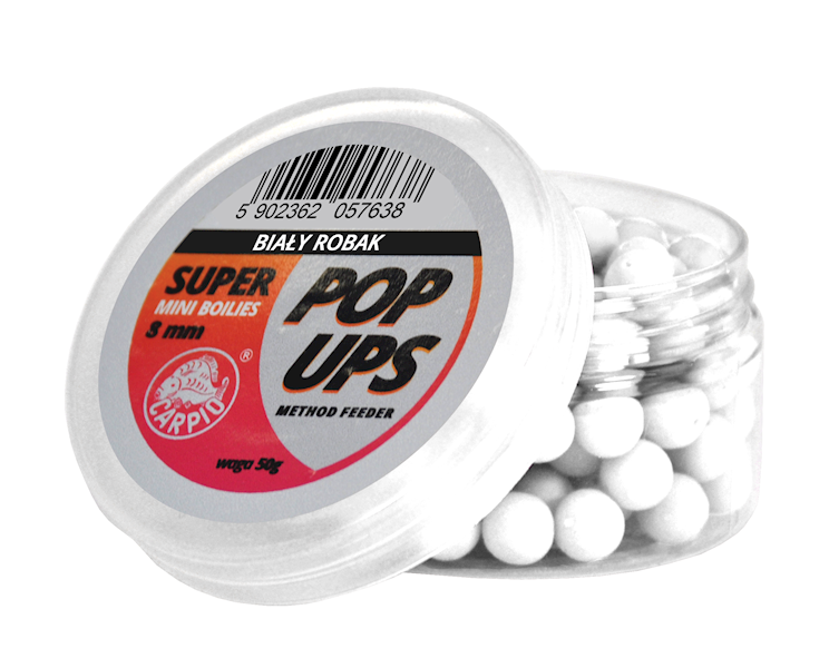 DC3P POP UP method  biały robak  30g