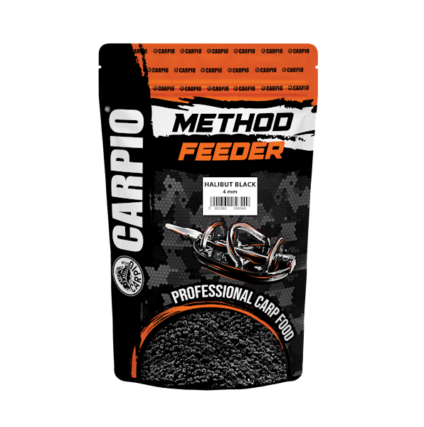 UC74 Pellet method  4mm black halibut 700g