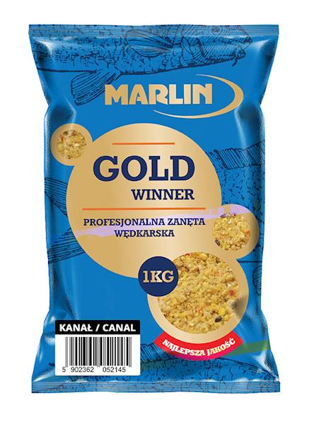 ZM1G Zanęta 1 kg Gold Winner  kanał / canal