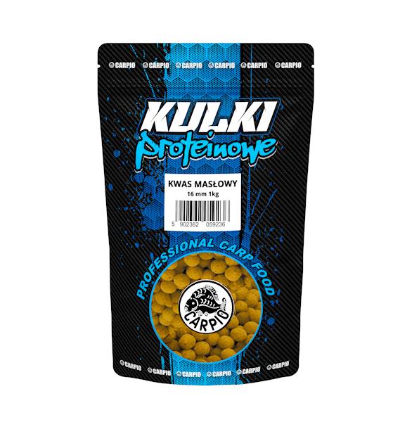 CBK Kulki proteinowe  16mm kwas masłowy 1 kg