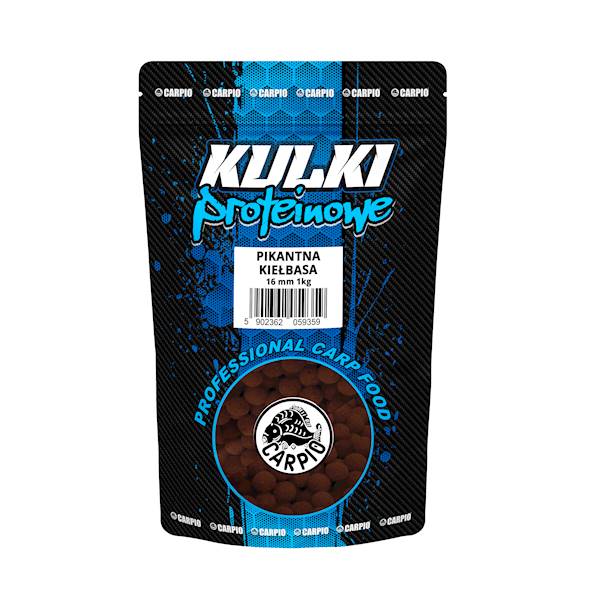 CBJ Kulki proteinowe  16mm pikantna kiełbasa 1 kg