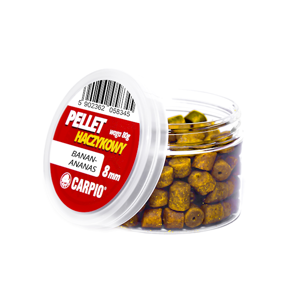 DC8P Pellet haczykowy  8mm  banan - ananas  80g