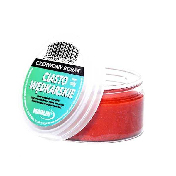 CM1C Ciasto  czerwony robak 100g