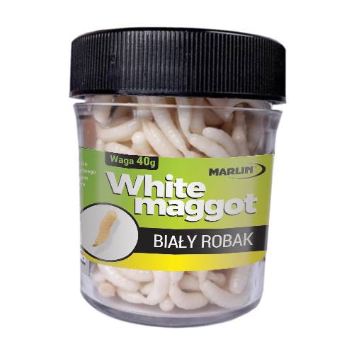 ADZ Sztuczna przynęta - biały robak 30g