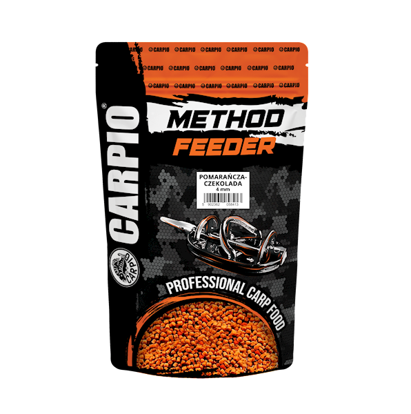 UC74 Pellet method  4mm pomarańcza-czekolada 700g