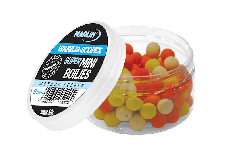 DM5B Mini boilies mix  wanilia - scopex  50g 