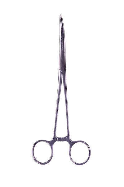 AYW Szczypce wygięte 18cm