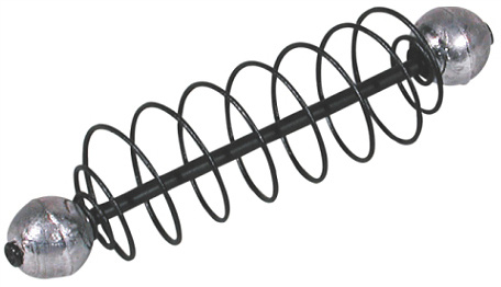 AUW Sprężyna zan. z obciąż. dwustr. 9cm/2x10g 2szt