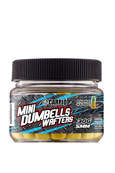 DC2M MINI dumbells wafters 5mm  halibut&ananas 20g
