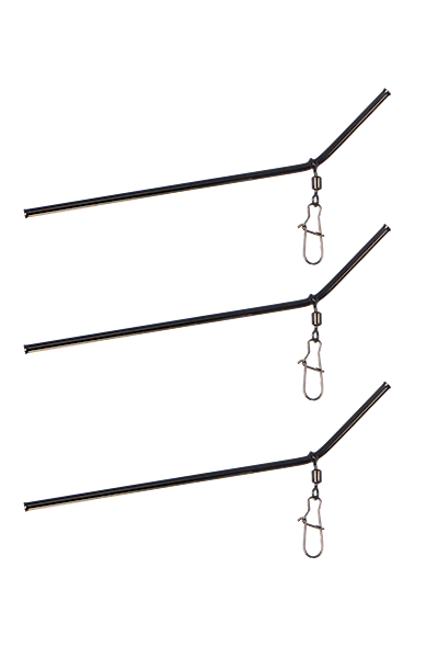 AUS Rurki antyspl. metalowe zagięte 7 cm 3 szt.
