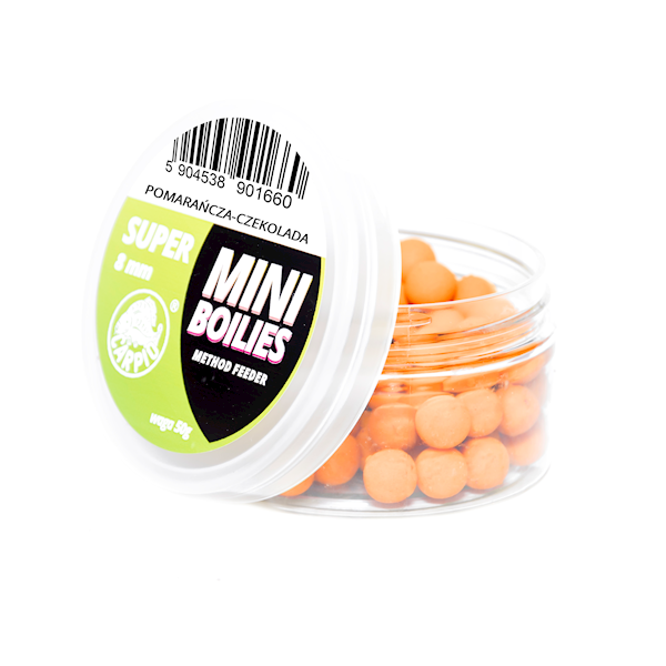 DC5B Mini boilies method   pomarań- czekolada  50g