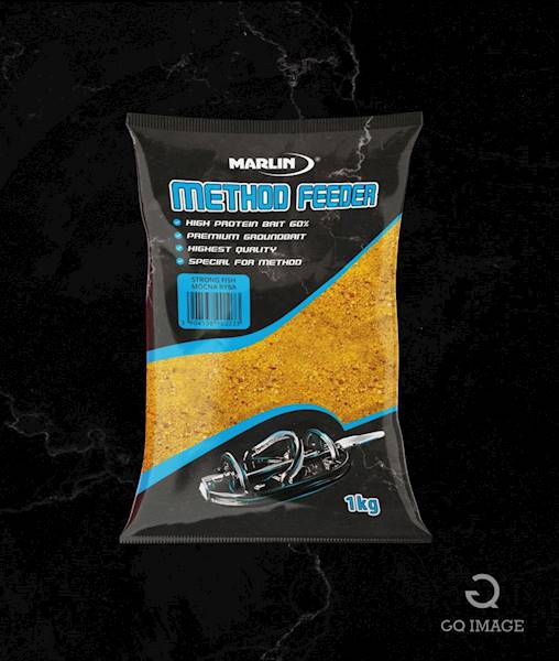 ZM1M Zanęta method strong fish / mocna ryba 1kg