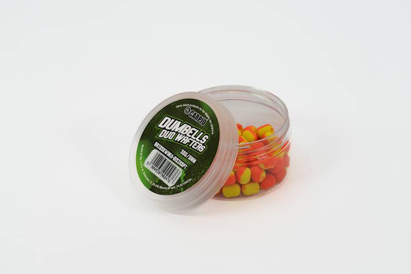 DC3D Dumbells DUO wafters  brzoskwi - biszkopt 30g