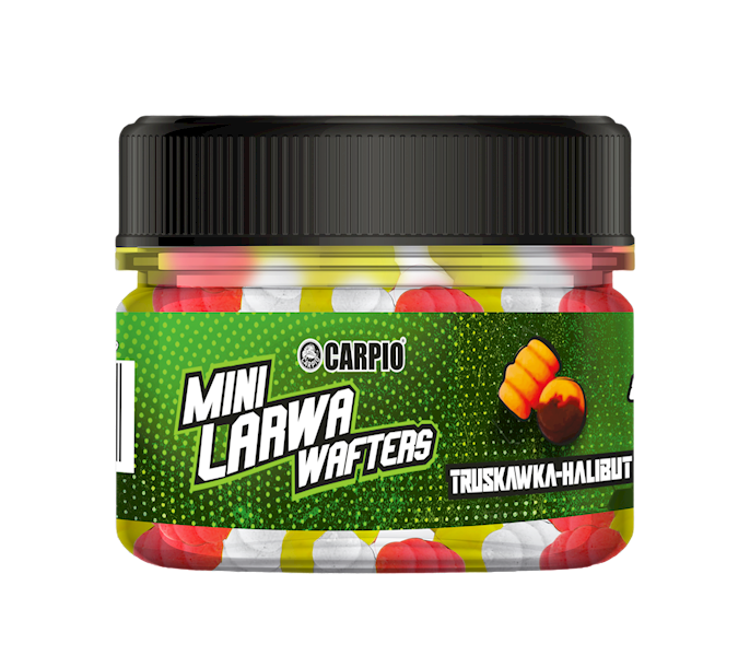 DC1L Mini LARWA wafters  truskawka - halibut 15g 