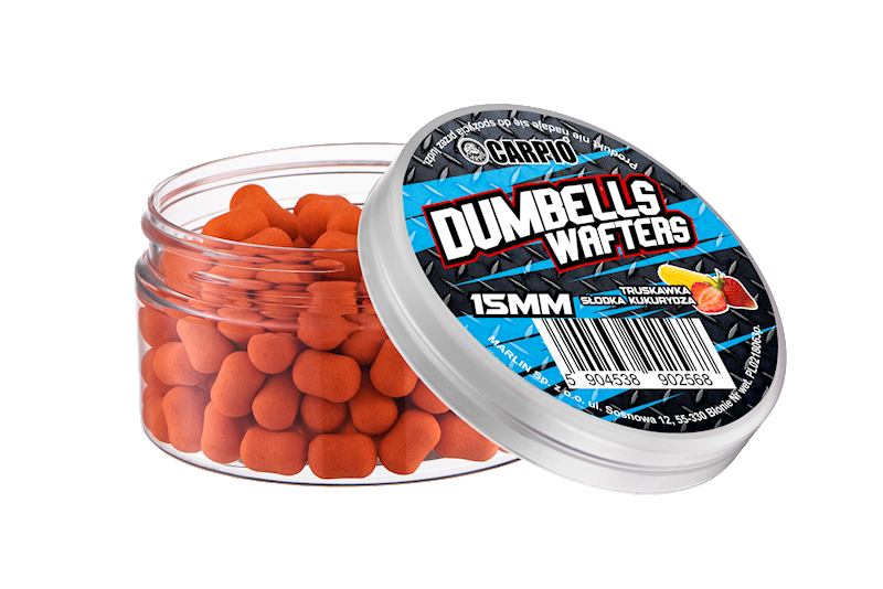 DC3M Dumbells wafters 15mm  truska & słod  kuk 30g