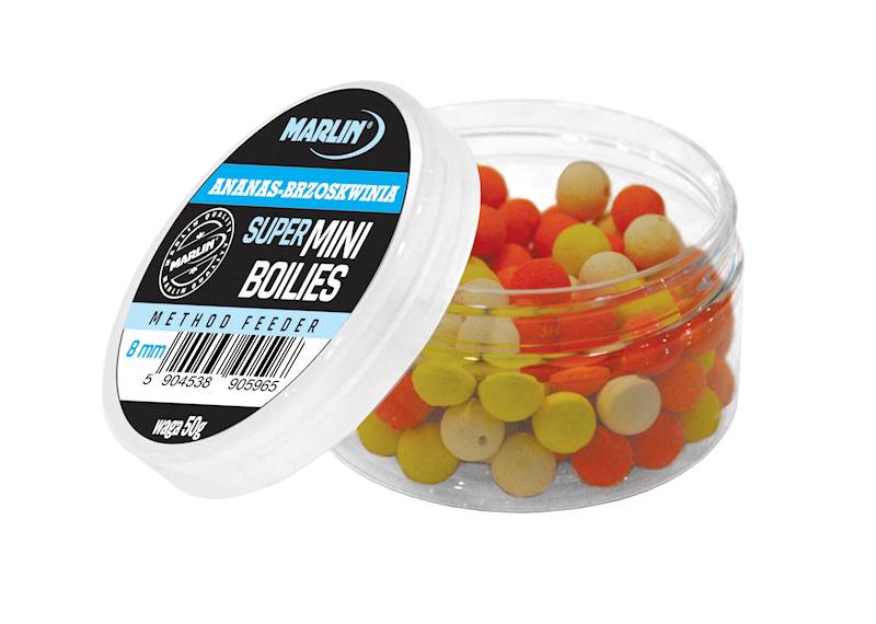 DM5B Mini boilies mix  ananas - brzoskwinia  50g 