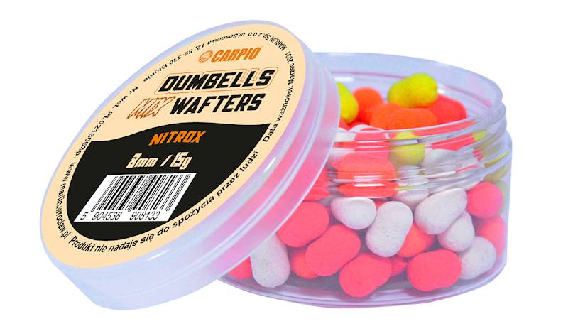 FHA Dumbells MIX wafters 8mm NitroX 15g