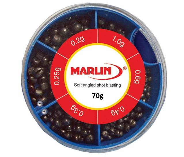 GLR Śrut wędkarski miękki 70g      