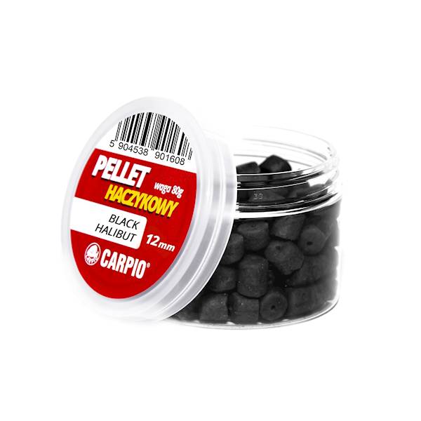 FAG2 Pellet haczykowy  12mm black halibut 80g