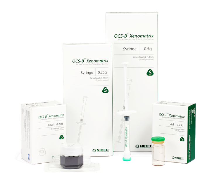 NIBEC - Materiał kościozastępczy bydlęcy OCS-B, 0,5g, 1.0-2.0