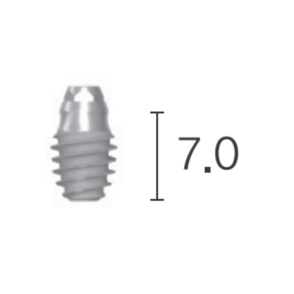 NTI385007B - Implant Bright Tissue Level, śr. 5,0 ; L5,5
