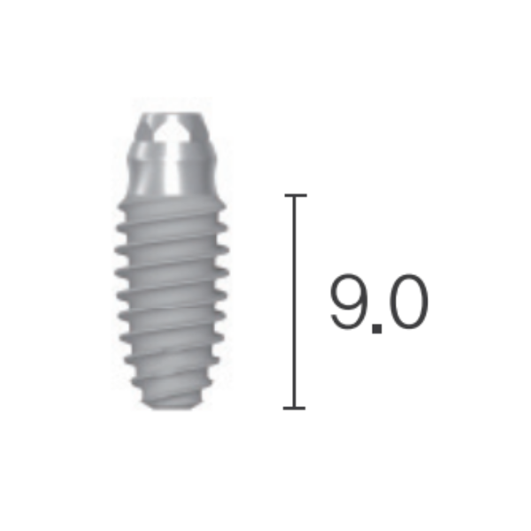 NTI384509 - Implant Bright Tissue Level, śr. 4,5 ; L9