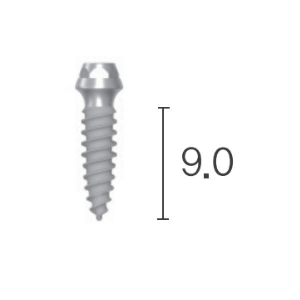 NTI382509 - Implant Bright Tissue Level, śr. 2,5 ; L9