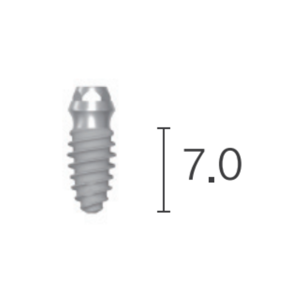 NTI383507 - Implant Bright Tissue Level, śr. 3,5 ; L7