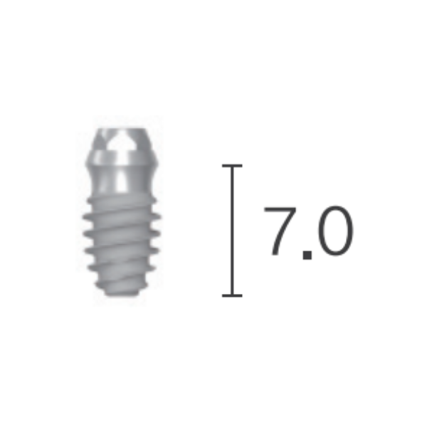 NTI384007B - Implant Bright Tissue Level, śr. 4,0 ; L5,5