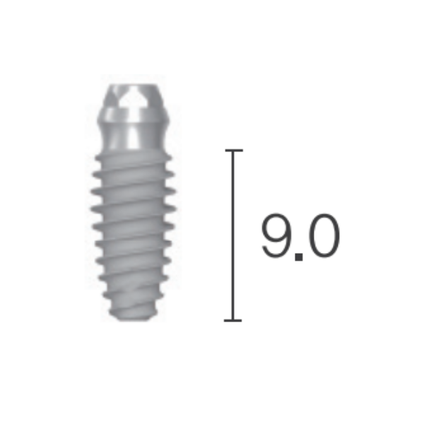 NTI384009 - Implant Bright Tissue Level, śr. 4,0 ; L9