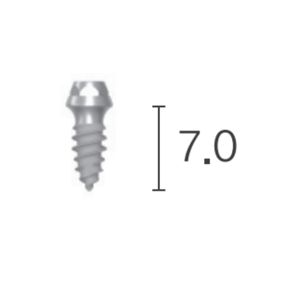 NTI382507B - Implant Bright Tissue Level, śr. 2,5 ; L5,5