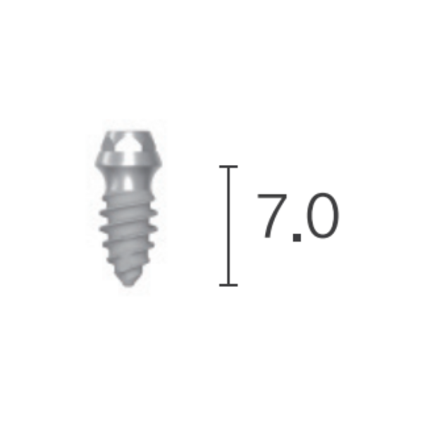 NTI383007B - Implant Bright Tissue Level, śr. 3,0 ; L5,5