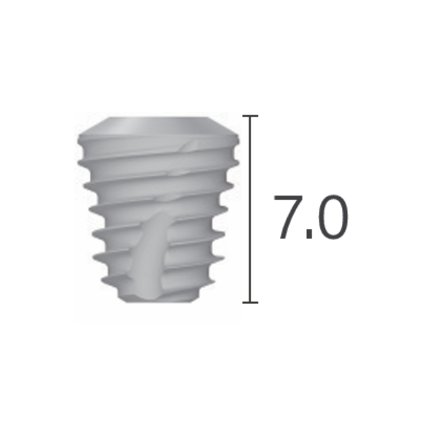 BFX6007 - Implant Bright Bone Level, śr. 6,0 L7