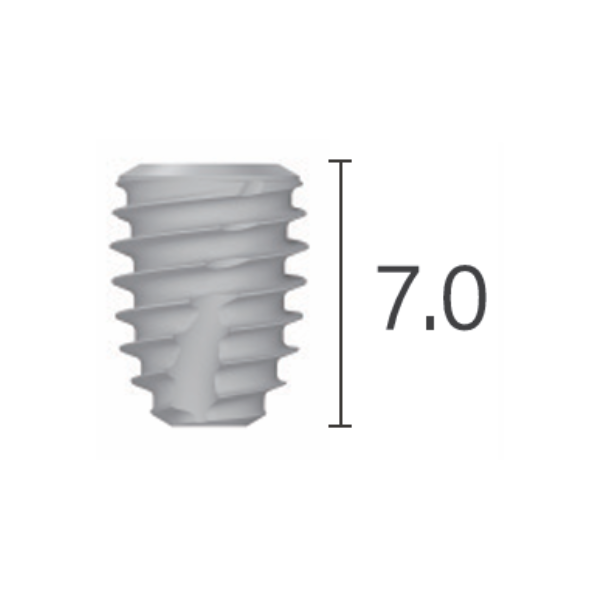 BFX5007 - Implant Bright Bone Level, śr. 5,0 L7
