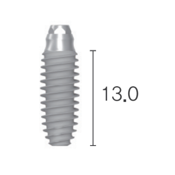 NTI385013 - Implant Bright Tissue Level, śr. 5,0 ; L13