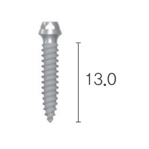 NTI382513 - Implant Bright Tissue Level, śr. 2,5 ; L13
