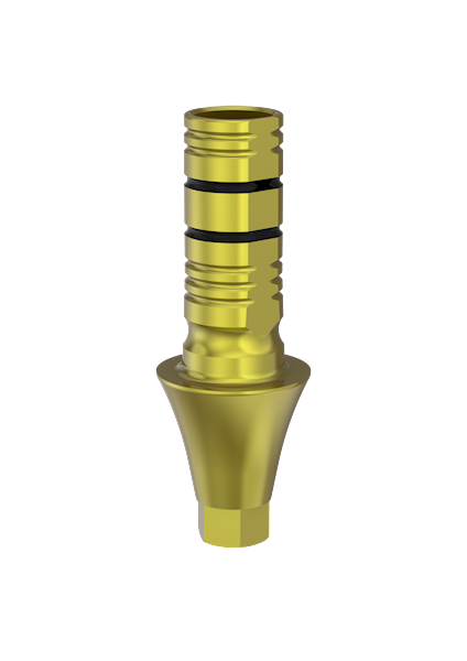 SIB-DC4-48C3 - Ti-base z wydłużonym kominem DC4, Ø stopnia 4.8mm GH 3.0mm, HEX