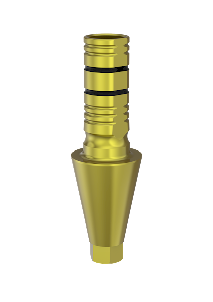 SIB-DC4-48C5 - Ti-base z wydłużonym kominem DC4, Ø stopnia 4.8mm GH 5.0mm, HEX