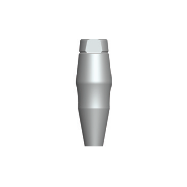 BDS3830N - Łącznik prosty, Ø 3,8; G/H 3.0mm, bez hex