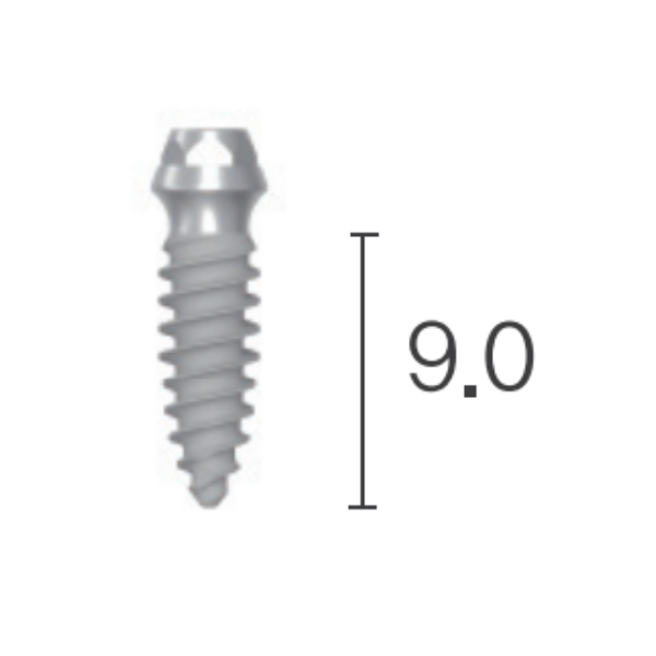 NTI383009  - Implant Bright Tissue Level, śr. 3,0 ; L9,0