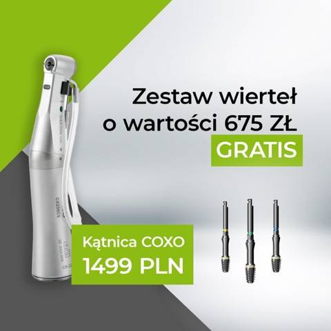 Kątnica COXO + 3 wiertła kondensujące gratis