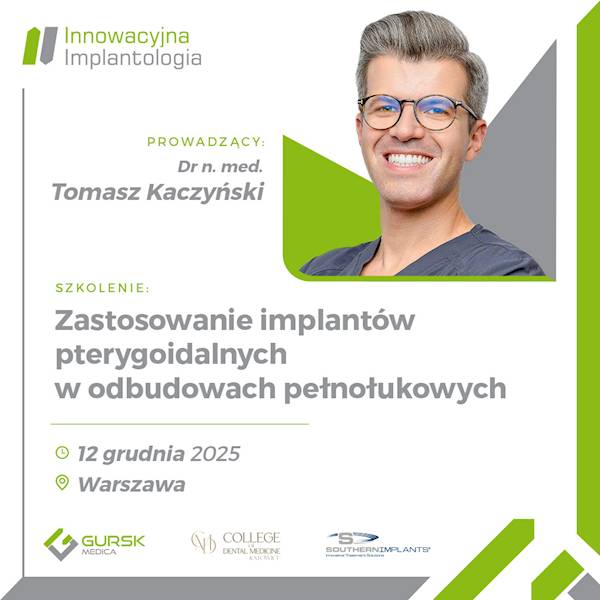 Zastosowanie implantów pterygoidalnych w odbudowach pełnołukowych