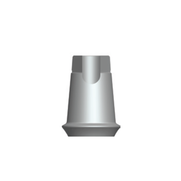 BDDC5010N - Ti-base do multiunitu/implantu tissue level z przekierowaniem, Ø 5,0 GH 1.0mm, bez hex
