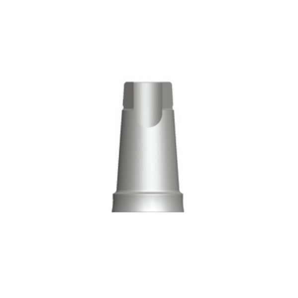BDDC3810N - Ti-base do multiunitu/implantu tissue level z przekierowaniem, Ø 3,8 GH 1.0mm, bez hex