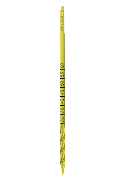 D-ZYG-27ST-GSL - wiertło Ø2.7mm do implantów zygomatycznych wersja long