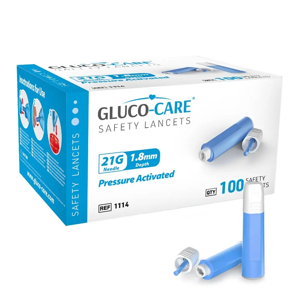 Gluco-CARE - Nakłuwacze/lancety 100szt.