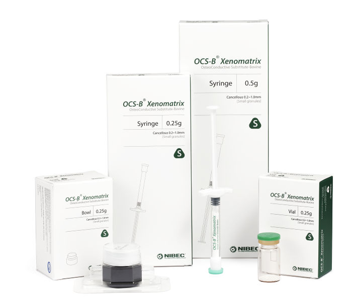 NIBEC - Materiał kościozastępczy bydlęcy OCS-B, 2g, 1.0-2.0