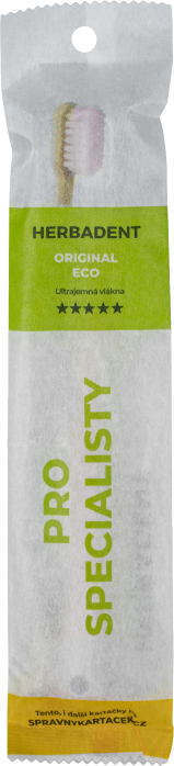 HERBADENT ORIGINAL ***** ultra miękkie włosie, ekologiczne opakowanie